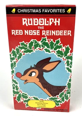 Rudolph the Red Nose Reindeer - Christmas Favorites VHS - Brand New - Image 1 of 4