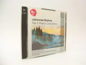 Johan Brahms The 2 Piano Concertos w/ Oppitz & Sir Colin Davis RCA 2 CD - Picture 1 of 6