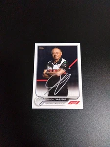 Topps Formula 1 Frédéric Vasseur Signed Trading Card Suzuka Circuit Mint - Picture 1 of 1