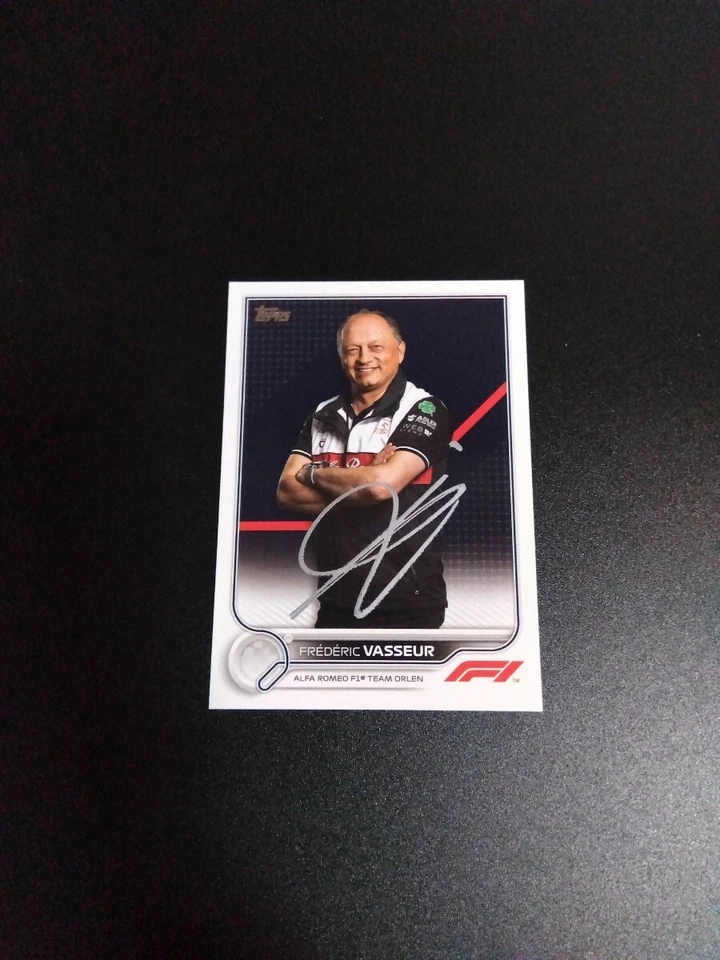 Topps Formula 1 Frédéric Vasseur Signed Trading Card Suzuka Circuit Mint - Image 1 of 1