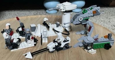 LEGO Star Wars - Snowtrooper Battle Pack (8084) Complete W/ Partial 8014 & 7749 - Image 1 of 4