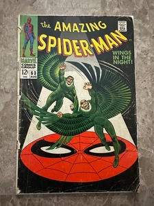Amazing Spider-Man #63 G 2.0 (Cómics de Marvel de 1968) - Imagen 1 de 24