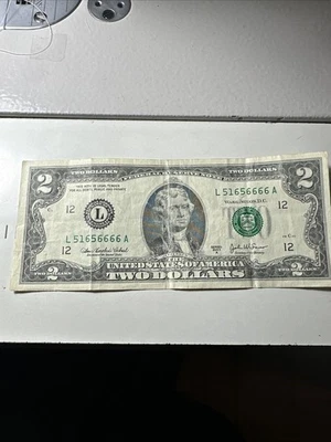 2003 A series $2 Bill - Image 1 of 3