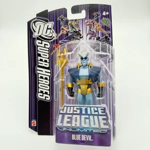 DC Superheroes Justice League Unlimited Blue Devil Actionfigur 2007 Mattel  - Bild 1 von 2