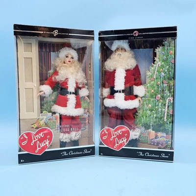 Barbie Collector I Love Lucy - The Christmas Show - Lucy & Ricky Ricardo Santas Foto 1 de 4