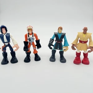 Playskool Star Wars Jedi Force Lot 4 Chunky Figuren Han Luke Anakin Mace 2005 - Bild 1 von 23
