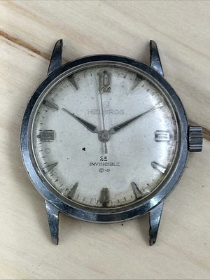 Helbros 1960s Invincible Cal.PUW 61 German Made Mens Manual Watch - Runs - Image 1 of 4