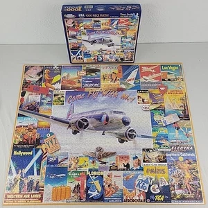 Come Fly Puzzle White Mountain 1000 Pc 1018S With Me MISSING 1 Mark Karvon OOP - Picture 1 of 9