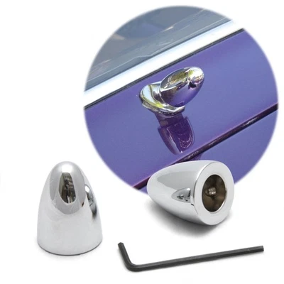 Bullet Wiper Caps AutoLoc AUTWC1 hot rod street custom muscle truck rat  - Image 1 of 4