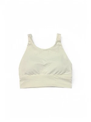 Sujetador sin mangas Lululemon espalda cruzada cuello alto tren talla US 4 UK 8 marfil claro LTIV Foto 1 de 4