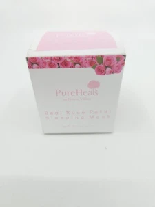 PureHeals Real Rose Petal Sleeping Mask 100g - Natue Village - Neu Open Box - Bild 1 von 6