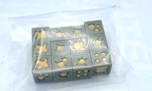 Games Workshop Warhammer 40k Nurgle Death Guard Plague Dados x12 Sueltos - Imagen 1 de 1