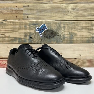 Scarpe casual Cole Haan 2.Zerogrand Oxford a coda di rondine da uomo taglia 11,5 W nere - Foto 1 di 12