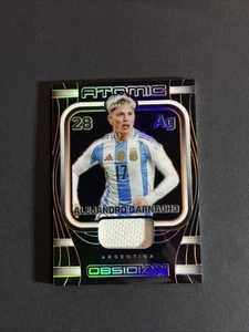 2023-2024 Obsidian Atomic Alejandro Garnacho Patch /50  - Picture 1 of 3