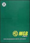 MGB and MGB GT Shop Manual MG Repair Service 1962-1976 1968 1969 1970 1971 1972