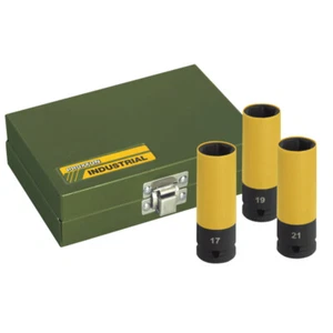 Proxxon - IMPACT Steckschlüsselsatz 1/2", 85mm lang (3-teilig - 17, 19, 21 mm) - - Bild 1 von 1