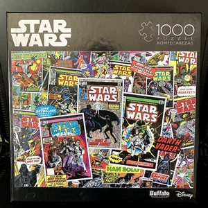 Disney Buffalo Games Star Wars Comic Cover 1000 Pc Picture Puzzle New Sealed Box - Picture 1 of 2