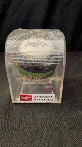 RAWLINGS- MILLER PARK -2001 INAUGURAL SEASON BASEBALL- NEW in Case w/Hologram Cover