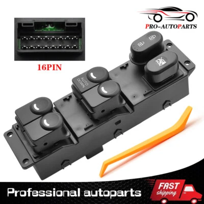 Interruptor de ventana eléctrica 93570-1R111 93570-1R110 apto para Hyundai Accent 2011-2017 Foto 1 de 4