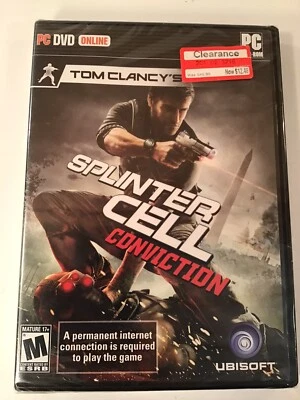 Tom Clancy's Splinter Cell: Conviction (PC, 2010) New Sealed - Image 1 of 3