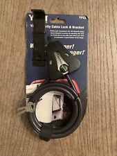 Master Lock Python Cable Lock w/ Bracket 6 ft Long 5/16th Dia For YETI New