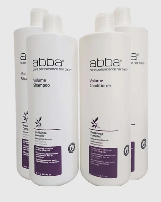 ABBA Volume Shampoo & Conditioner 33.8 Oz Pack of 4 - Image 1 of 4