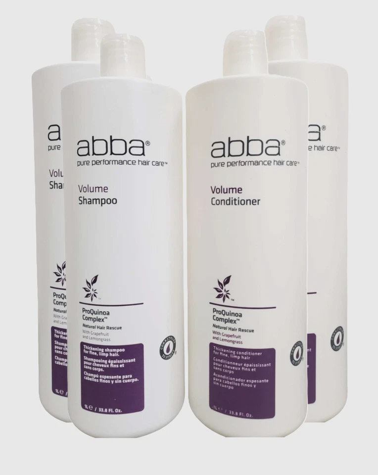 ABBA Volume Shampoo & Conditioner 33.8 Oz Pack of 4 - Image 1 of 4