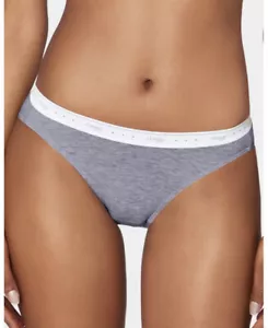SLOGGI SLIP MINI 100 TAILLE 38 COLORI GRIS CHINE 95% COTON - Imagen 1 de 4