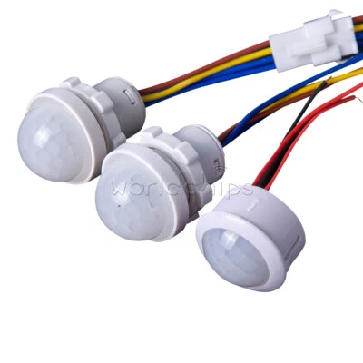 DC/AC LED PIR Infrared Motion Sensor Detection Auto Sensor Light Switch Lamp New - Image 1 of 4