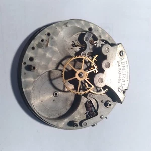 Admiral  Pocket Watch Movement b12#112 - Picture 1 of 4