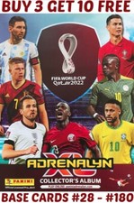 PANINI ADRENALYN XL WORLD CUP QATAR 2022 BASE CARD #28 - #180