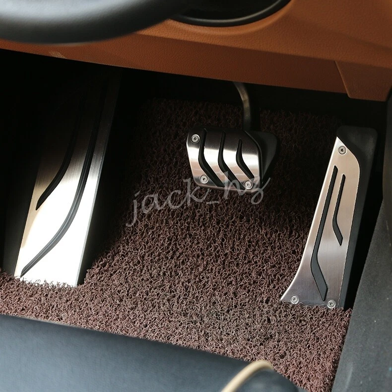 Cubierta de pedal de freno de gas muerto reposapiés para BMW Serie 1 2 3 4 F20 F22 F30 F34 F36 Foto 1 de 4