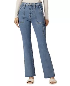 Hudson Faye Utility High-Rise Boot Cut Jeans Women’s 24 Earth Angel ~ NWT - Picture 1 of 6