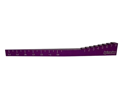 Hpi Racing 74101 Purple Aluminum Droop/Ride Height Gauge Rc Part #14424 - Image 1 of 2