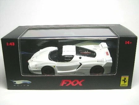 Hot Wheels Ferrari FXX 2005 Bianco Perla 1 43