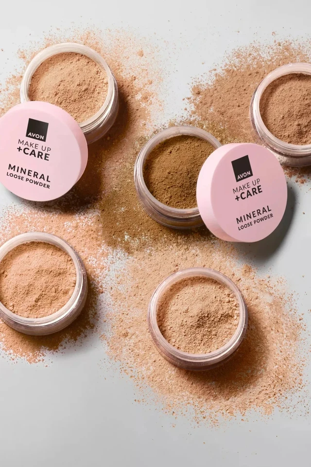 Avon Makeup + Care Mineral Loose Powder Foundation | Available in Various Shades - Image 1 of 4