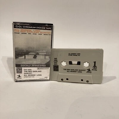 Red Garland Quintet All Mornin’ Long Cassette OJC Prestige 7130 Coltrane Cr02 - Image 1 of 2