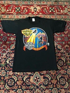 Vintage 80s Harley Davidson rules one of a kind T shirt size medium  made in USA - Picture 1 of 6