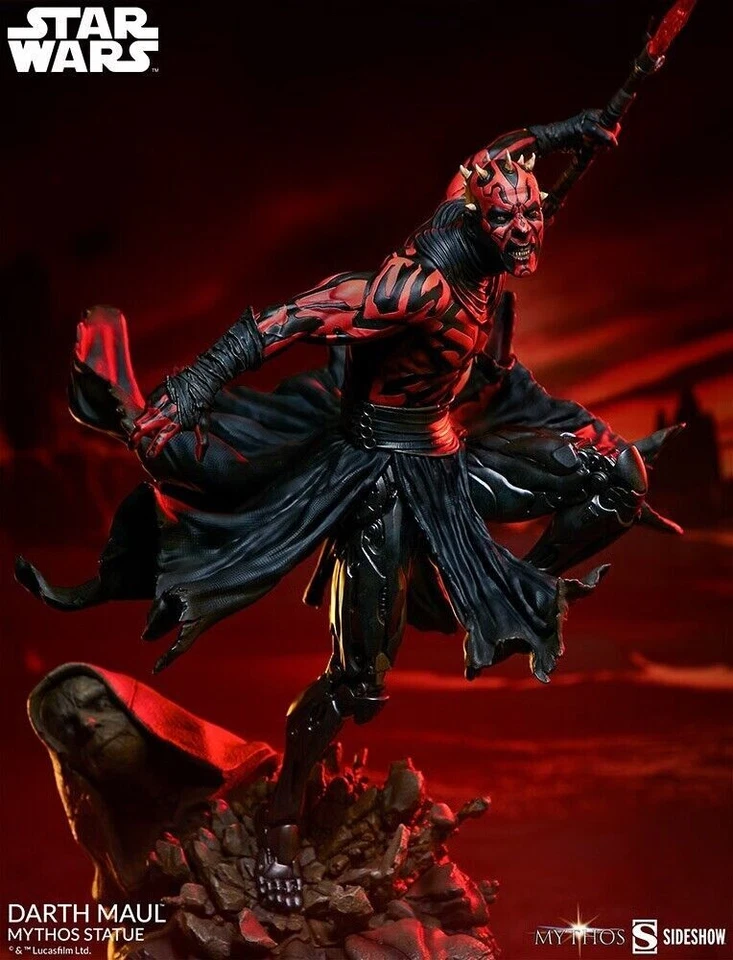 Sideshow Star Wars The Phantom Menace Darth Maul Mythos Statue - Image 1 of 4