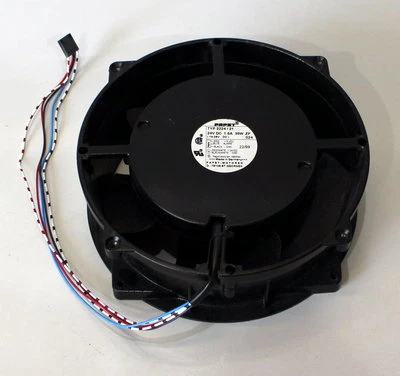 N13-02299 hochwertiger Lüfter FAN PAPST 2224/21 D=200mm ALU Guss 24V- 1,5A - Bild 1 von 2