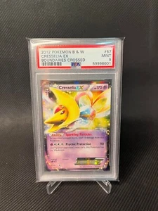 Pokemon Card English Cresselia EX 67/149 Holo 2012 PSA 9 Mint - Picture 1 of 2