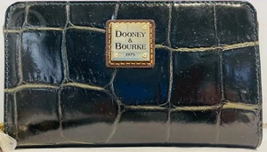 Neu mit Etikett * Dooney & Bourke * Leder Kroko * 4 Fuß x 6 Zoll Geldbörse 22080i S177 - Bild 1 von 12