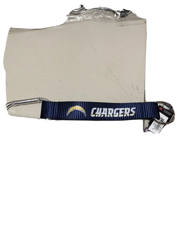 NFL Los Angeles Chargers San Diego  Key Tag Chain Carabiner Hook-Free Shipping! Cover