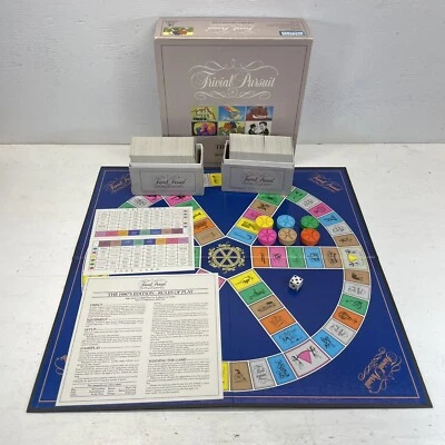 Trivial Pursuit The 1980s Master Trivia Board Game Parkers Brother - Complete - Image 1 of 4
