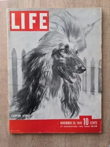 Life Magazine Nov. 26, 1945 RARE NEWSTAND COPY - Foto 1 di 2