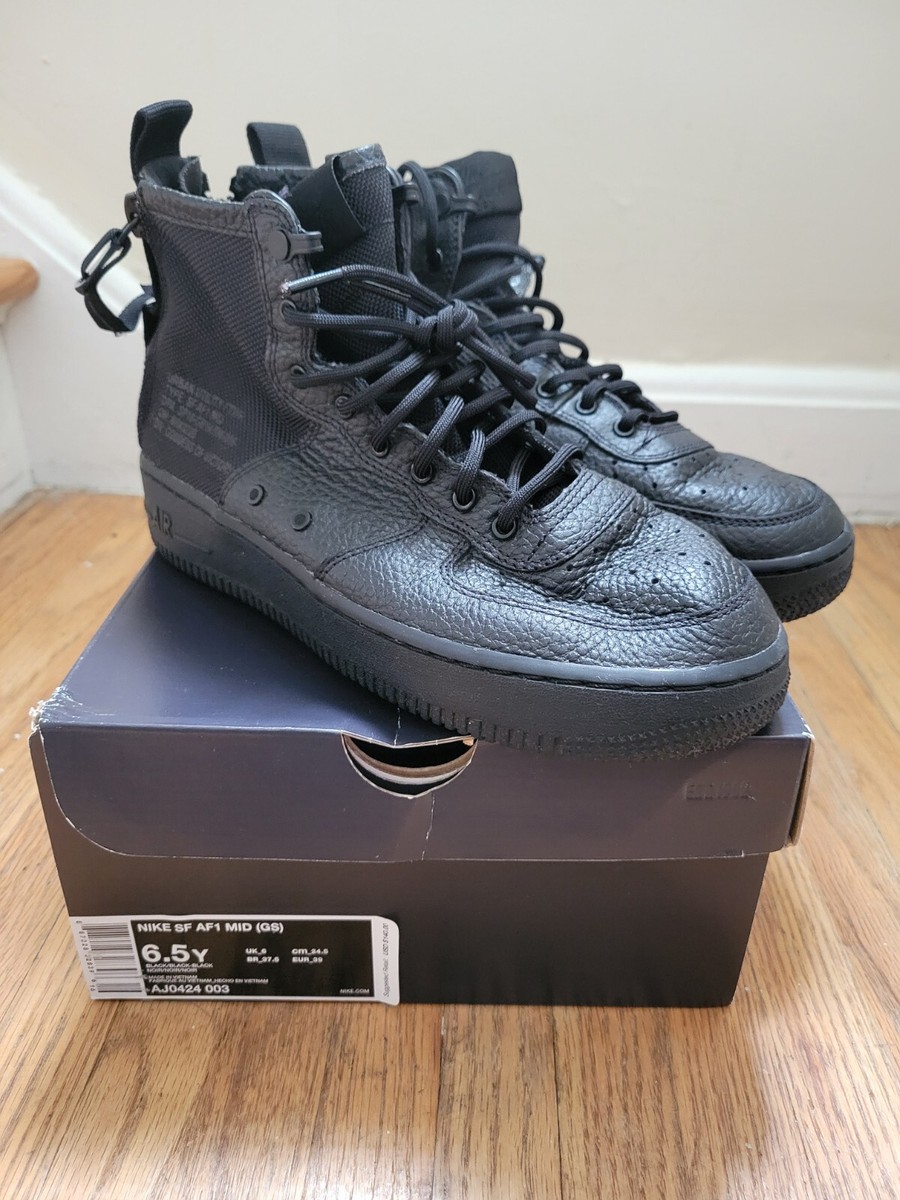 Nike SF Air Force 1 Mid Triple Black for Sale | Authenticity Nike SF Air Force 1 Mid Triple Black for Sale | Authenticity