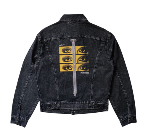 Giacca camionista Levi's Undercover Jun Takahashi 35° anniversario tipo 3 denim M