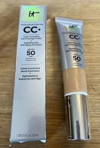 IT Cosmetics CC Oil Free Matte Full Coverage Cream SPF 40 32ml - Rich Honey - Picture 1 of 1