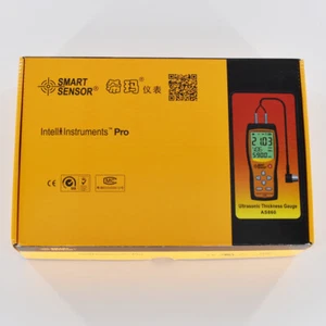 AS860 Ultrasonic Thickness Gauge plastic aluminum Thickness meter 1.2~225mm - Picture 1 of 10