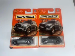 Matchbox - 2024 Series Car - Gray 2022 INFINITI QX 80 Lot 2 - Picture 1 of 8